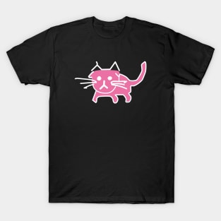 Ertappte Katze T-Shirt